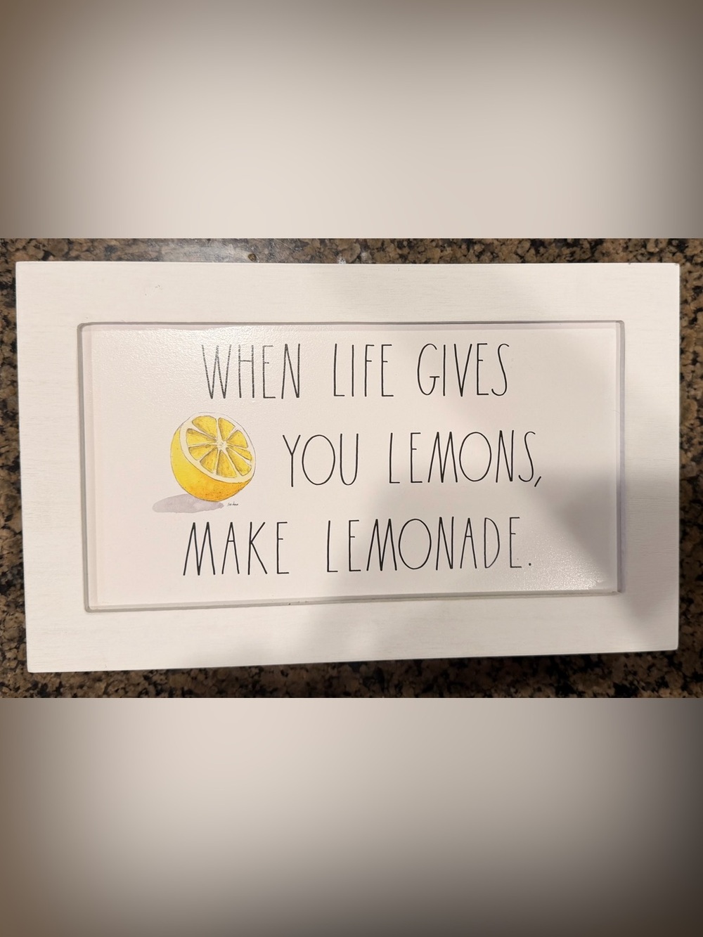 Rae Dunn - When Life Gives You Lemons Wall Sign